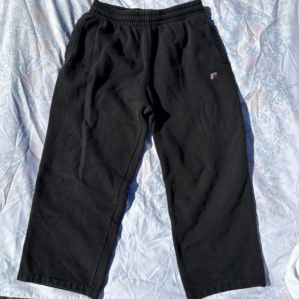 Russell Athletic Black Kids Sweatpants